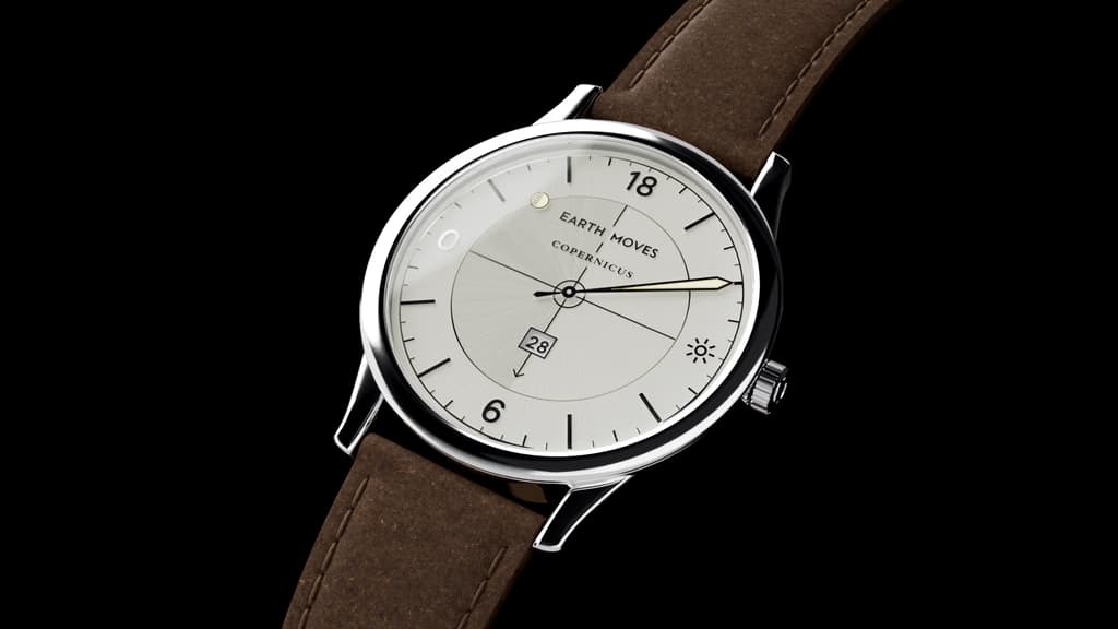 Mechanical Earth Moves Watch Detail 1